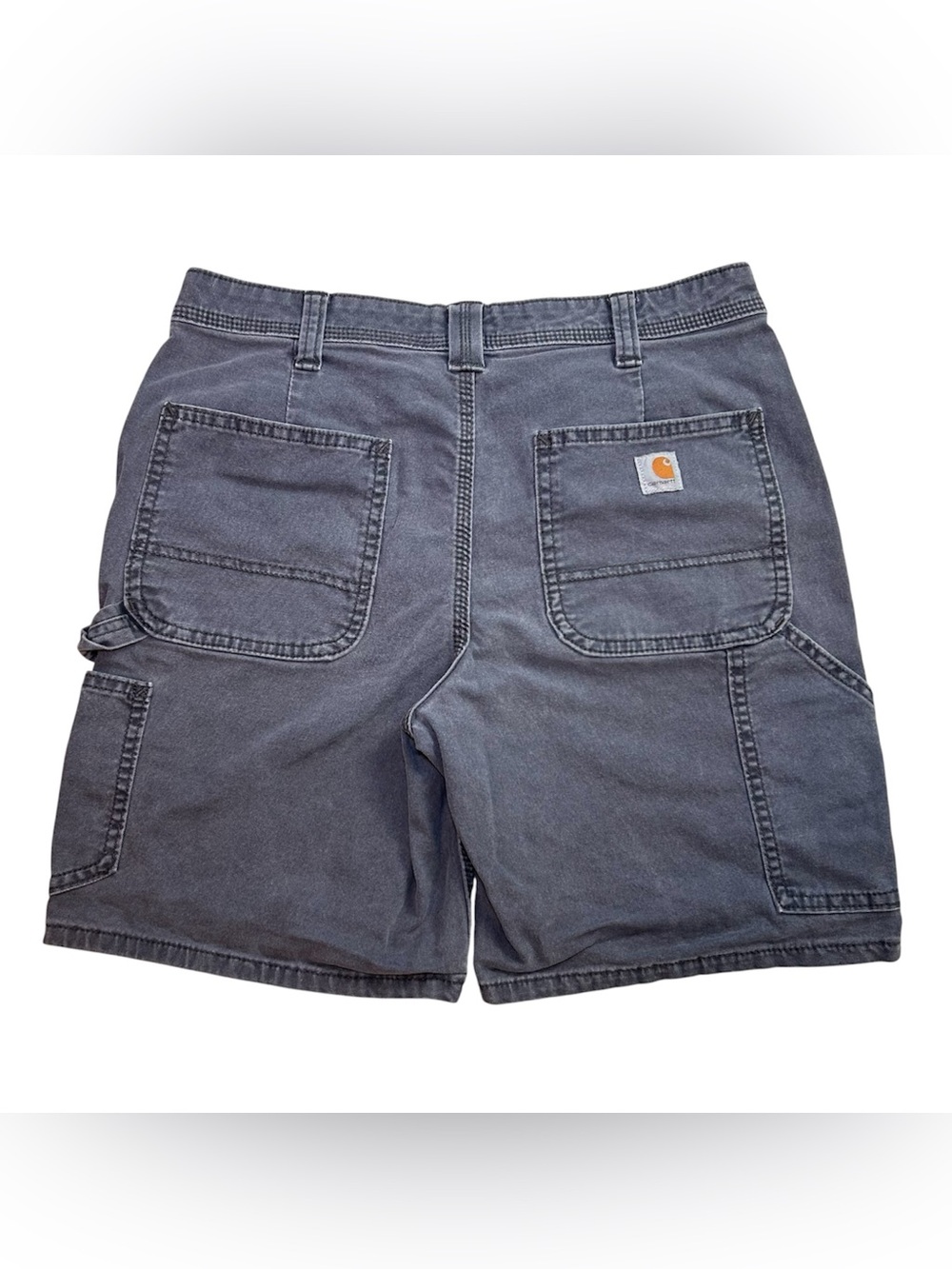 Carhartt Women’s 6 Original Fit Crawford Shorts Gray Rugged Flex Utility Outdoor - Picture 2 of 11